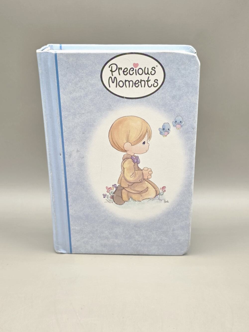 Precious Moments Bible Boy Blue Christian Religion *see Photos **